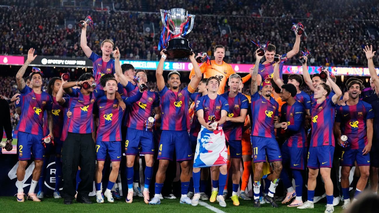 Barcelona osvojila La Ligu pobjedom u El Clasicu protiv Reala
