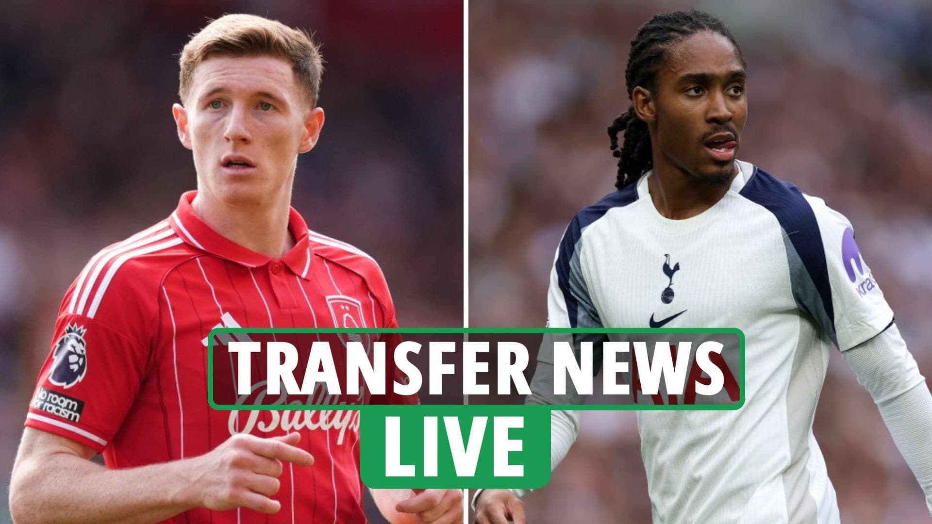 Forest odbacuje City ponudu, Juventus cilja Spence-a